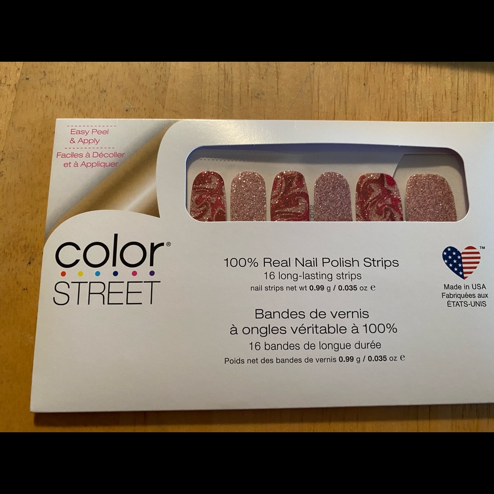 Feeling marble ous color street nails